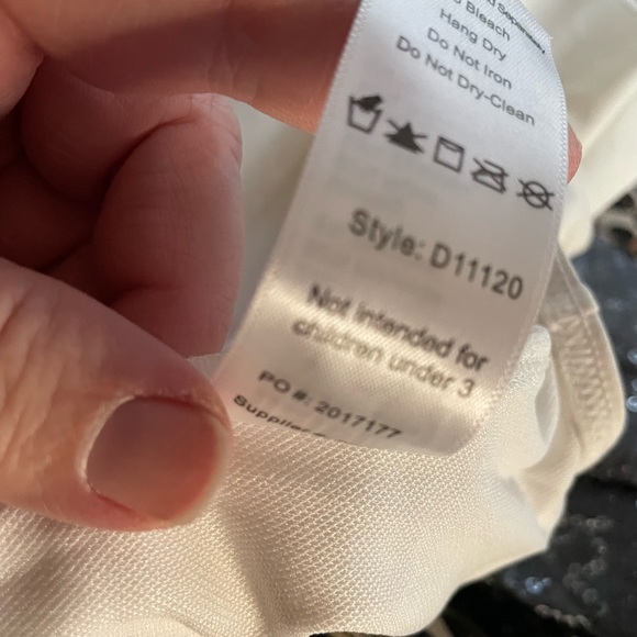 Balera Girls dance, costume silver, black sequence dress- LC size 7/8 - Picture 7 of 7